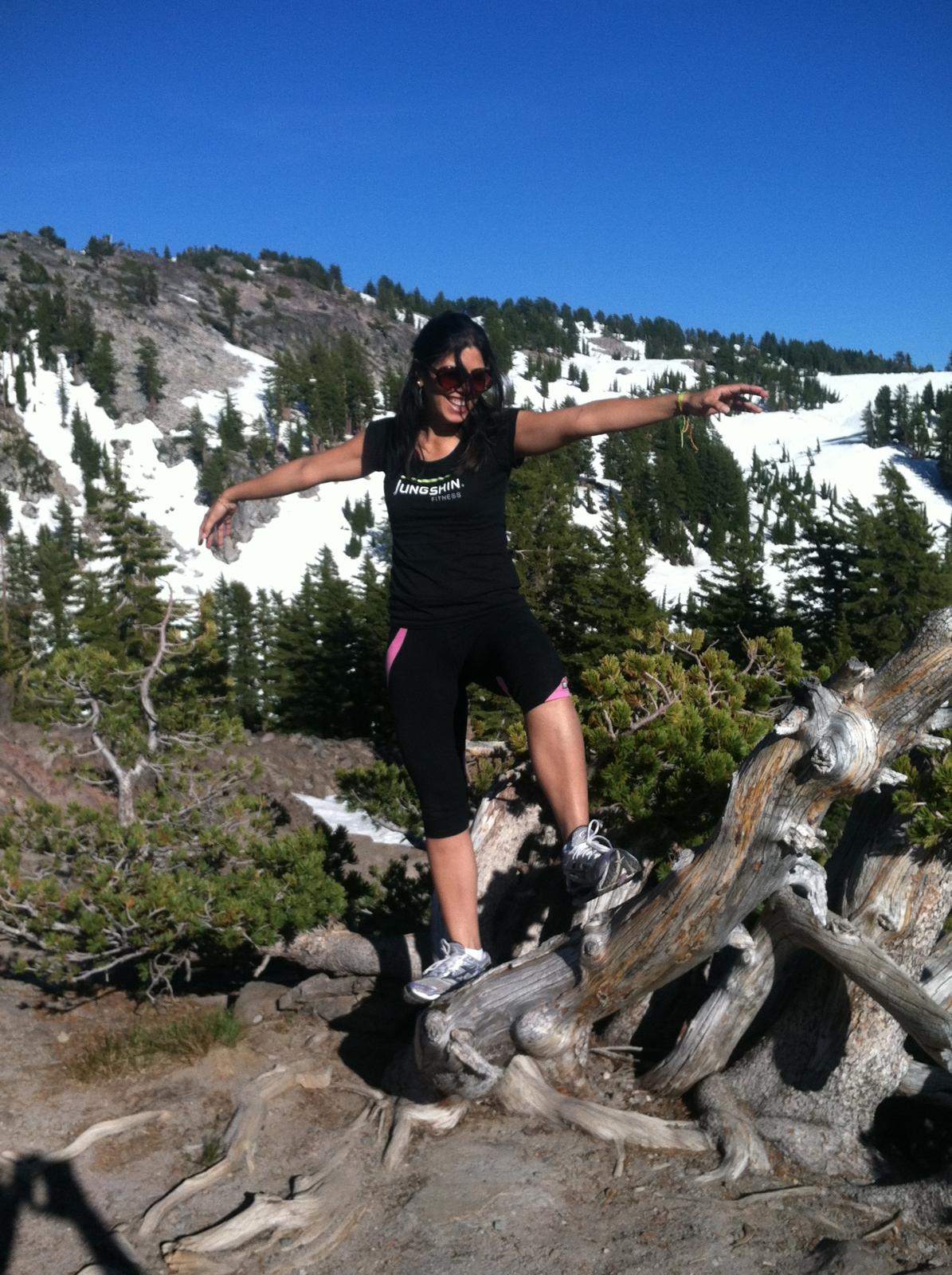 Carmen hiking